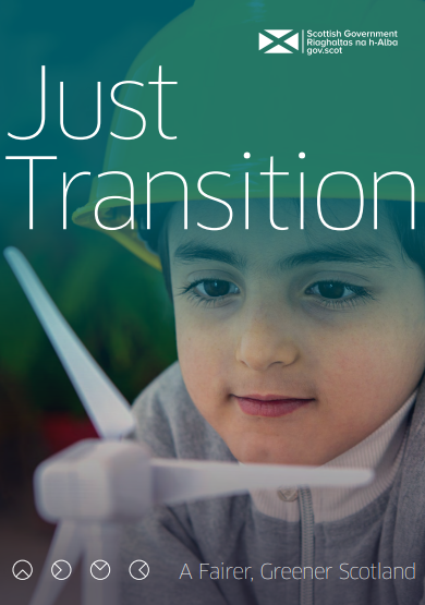 Just Transition report cover